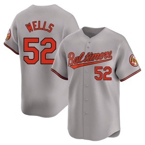 Men's Baltimore Orioles Alexander Wells Limited Gray Road Jersey