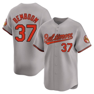 Men's Baltimore Orioles Anthony Bemboom Limited Gray Road Jersey
