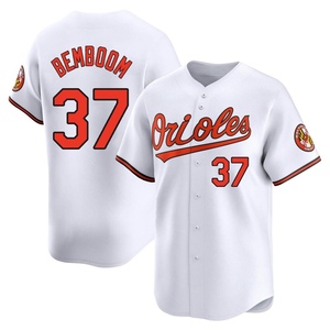 Men's Baltimore Orioles Anthony Bemboom Limited White Home Jersey