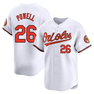 Men's Baltimore Orioles Boog Powell Limited White Home Jersey