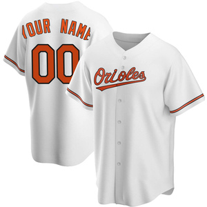 Men's Baltimore Orioles Custom Replica White Home Jersey