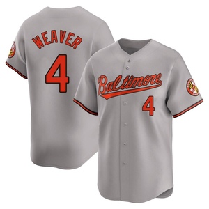 Men's Baltimore Orioles Earl Weaver Limited Gray Road Jersey