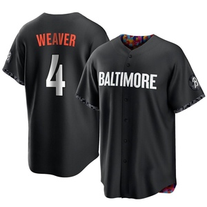 Men's Baltimore Orioles Earl Weaver Replica Black 2023 City Connect Jersey
