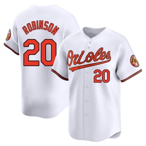 Men's Baltimore Orioles Frank Robinson Limited White Home Jersey