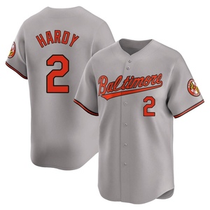 Men's Baltimore Orioles J.J. Hardy Limited Gray Road Jersey