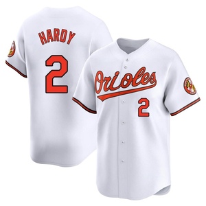 Men's Baltimore Orioles J.J. Hardy Limited White Home Jersey