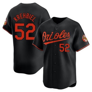 Men's Baltimore Orioles Joey Krehbiel Limited Black Alternate Jersey