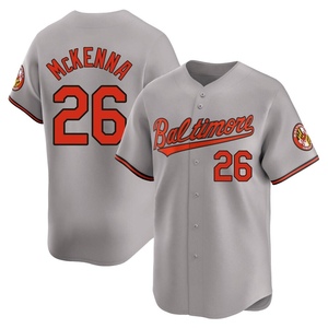 Men's Baltimore Orioles Ryan McKenna Limited Gray Road Jersey