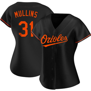 Women's Baltimore Orioles Cedric Mullins Replica Black Alternate Jersey