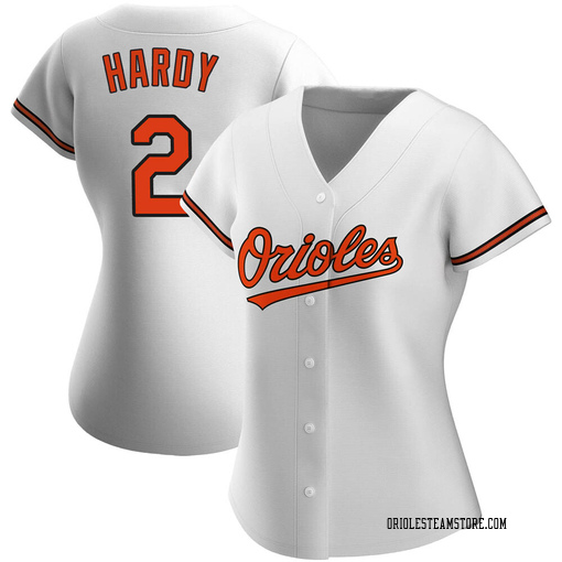 J.J. Hardy Men's Baltimore Orioles Home Jersey - White Replica