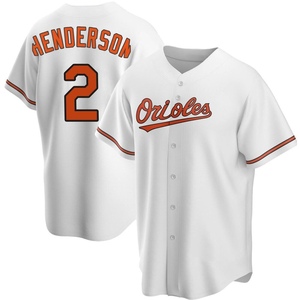 Youth Baltimore Orioles Gunnar Henderson Replica White Home Jersey
