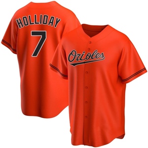 Youth Baltimore Orioles Jackson Holliday Replica Orange Alternate Jersey